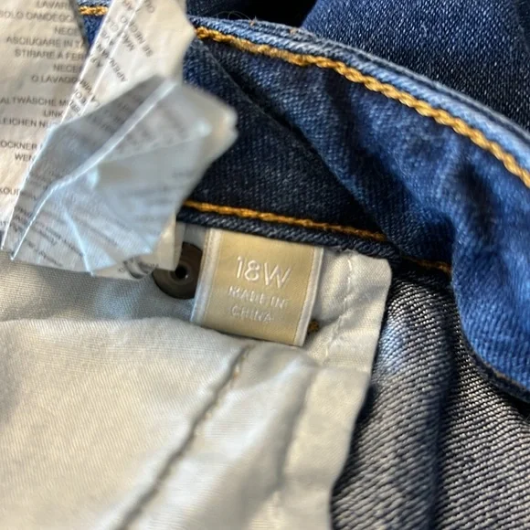 Michael Kors Ankle Jeans 18W - Picture 4 of 4